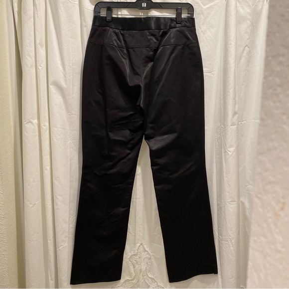 Banana Republic Satiny Black Dress Pant Trouser Size 4 - Picture 2 of 6